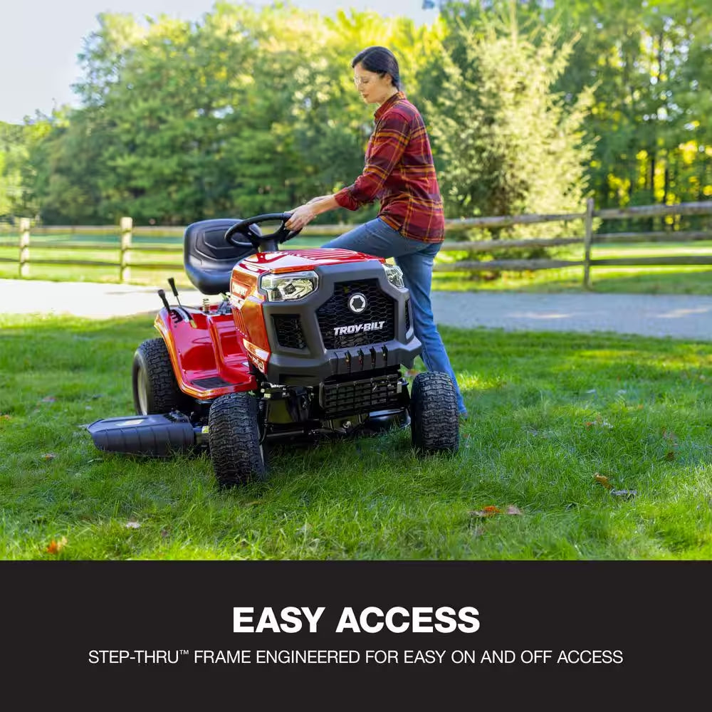 Pony 42 In. 15.5 HP Briggs and Stratton 7-Speed Manual Drive Gas Front Engine Riding Lawn Tractor - image 14