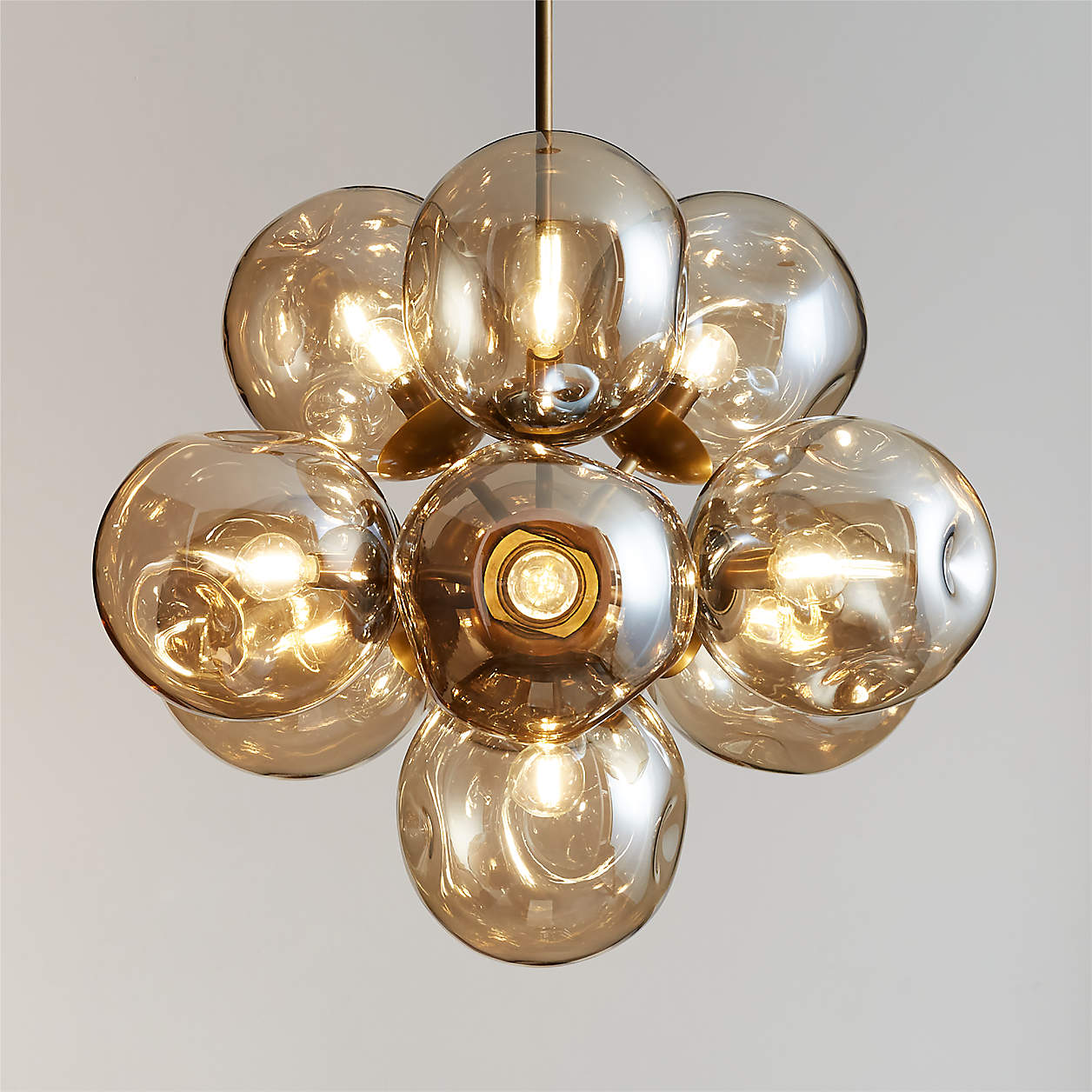 Etienne Glass Chandelier Light 27.7"