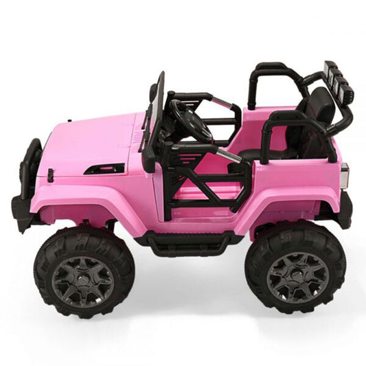 TOBBI 12V Kids Electric Battery Powered Wrangler Ride On Toy with Remote — image 2