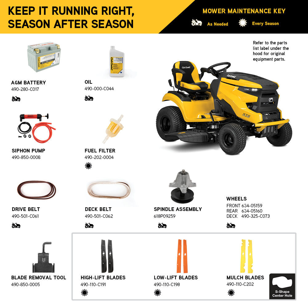 Cub Cadet LX42 XT2 Riding Lawn Mower | Enduro Series | 42" | 20HP - image 9