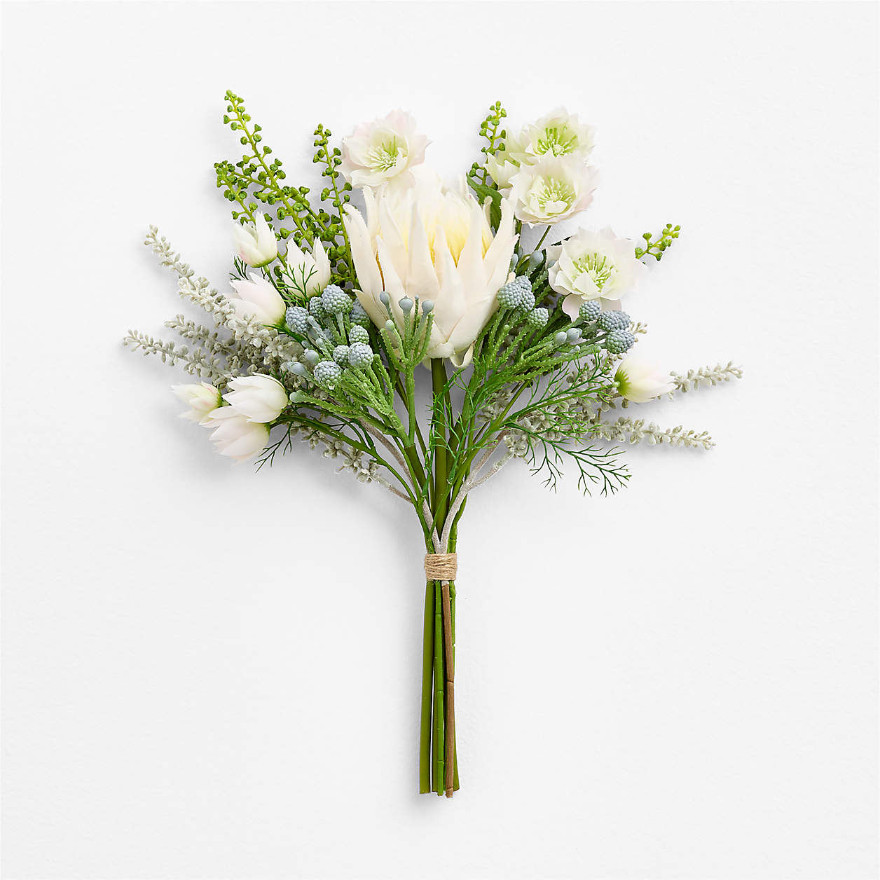Faux Artichoke Flower Bouquet 16"