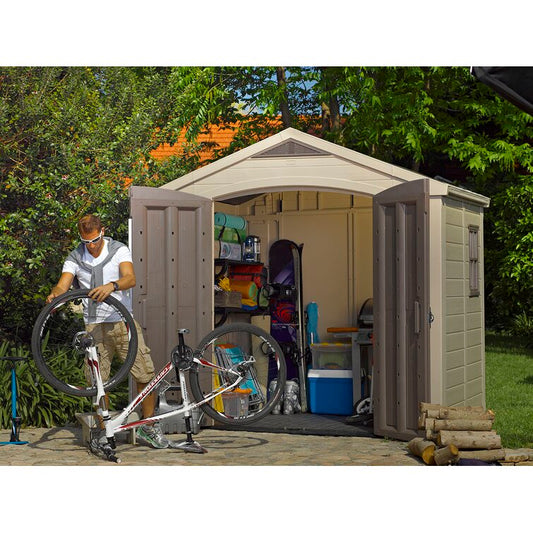 Keter Factor 8 x 6 FT Strong Storage Shed - image 2