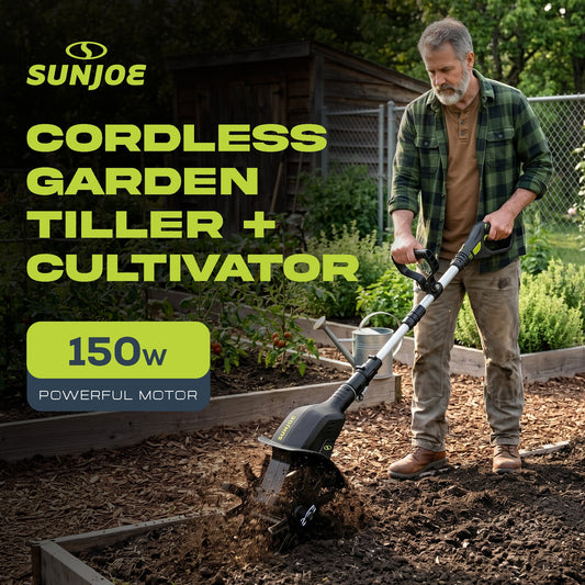 Sun Joe 24V IONMAX Cordless Garden Tiller + Cultivator (Tool Only), 24V-TLR-CT — image 2