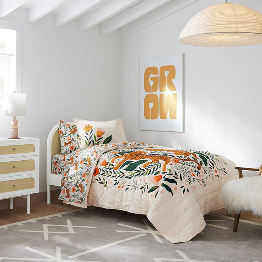 Marrakech Tiger Organic Cotton Kids Pillow Sham