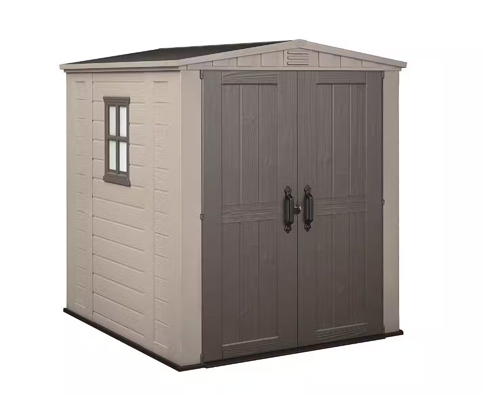 KETER FACTOR 6X6 SHED 1.78M X 1.95M - image 2