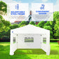 Z Shade Venture 12 x 10 Foot Lawn Garden Event Outdoor Pop Up Canopy Tent, White — image 3