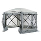 CLAM Quick-Set Pavilion 12.5 x 12.5 Foot Portable Outdoor Canopy Shelter, Gray — image 7