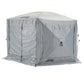 CLAM Quick-Set Pavilion 12.5 x 12.5 Foot Portable Outdoor Canopy Shelter, Gray — image 10