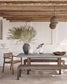 Abaco 84" Grey Concrete Outdoor Dining Table