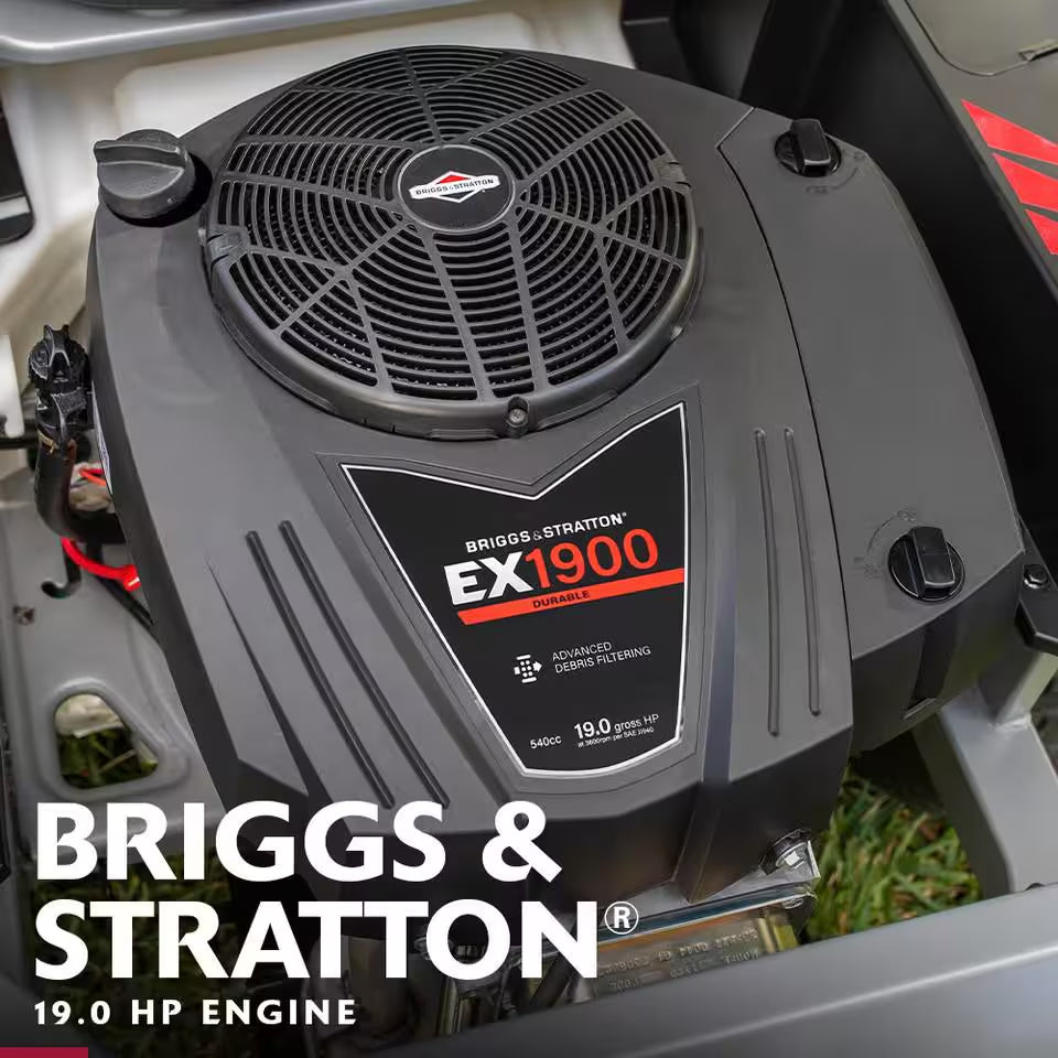 Cruz 42 In. 19.0 HP 540Cc EX1900 Series Briggs and Stratton Engine Dual Hydrostatic Drive Gas Zero Turn Mower - image 10