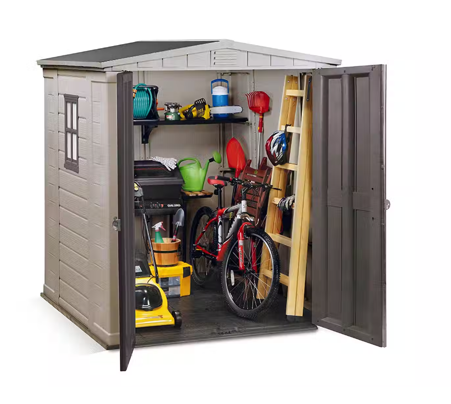KETER FACTOR 6X6 SHED 1.78M X 1.95M - image 3