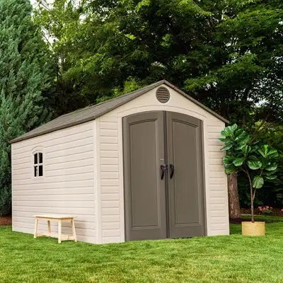 LIFETIME 8 FT. X 12.5 FT. OUTDOOR STORAGE SHED - image 3