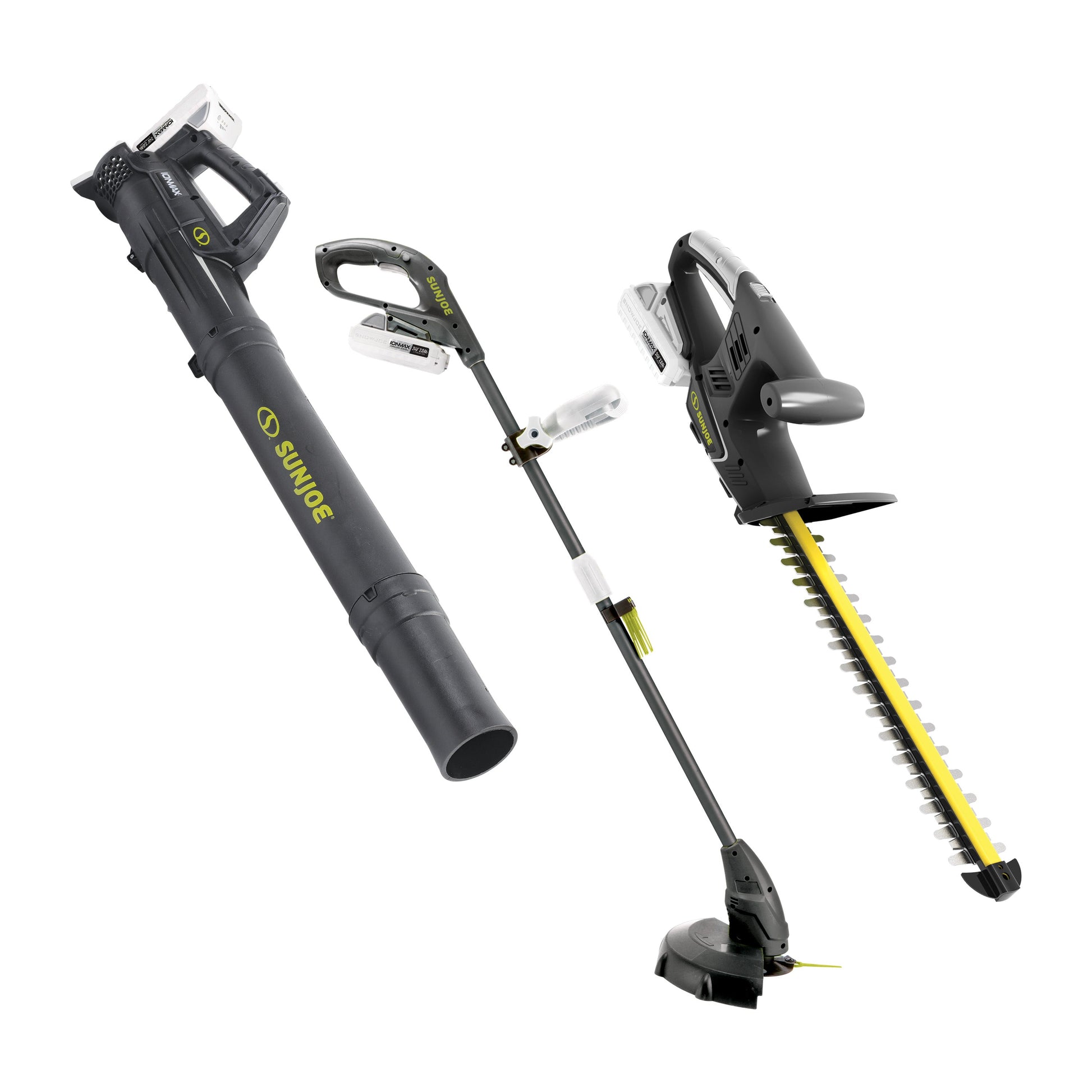 Sun Joe IONMAX Cordless Leaf Blower, Grass and Hedge Trimmer Kit, 24V-GT4MAX-LTE — image 3