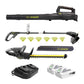 Sun Joe IONMAX Cordless Leaf Blower, Grass and Hedge Trimmer Kit, 24V-GT4MAX-LTE — image 4