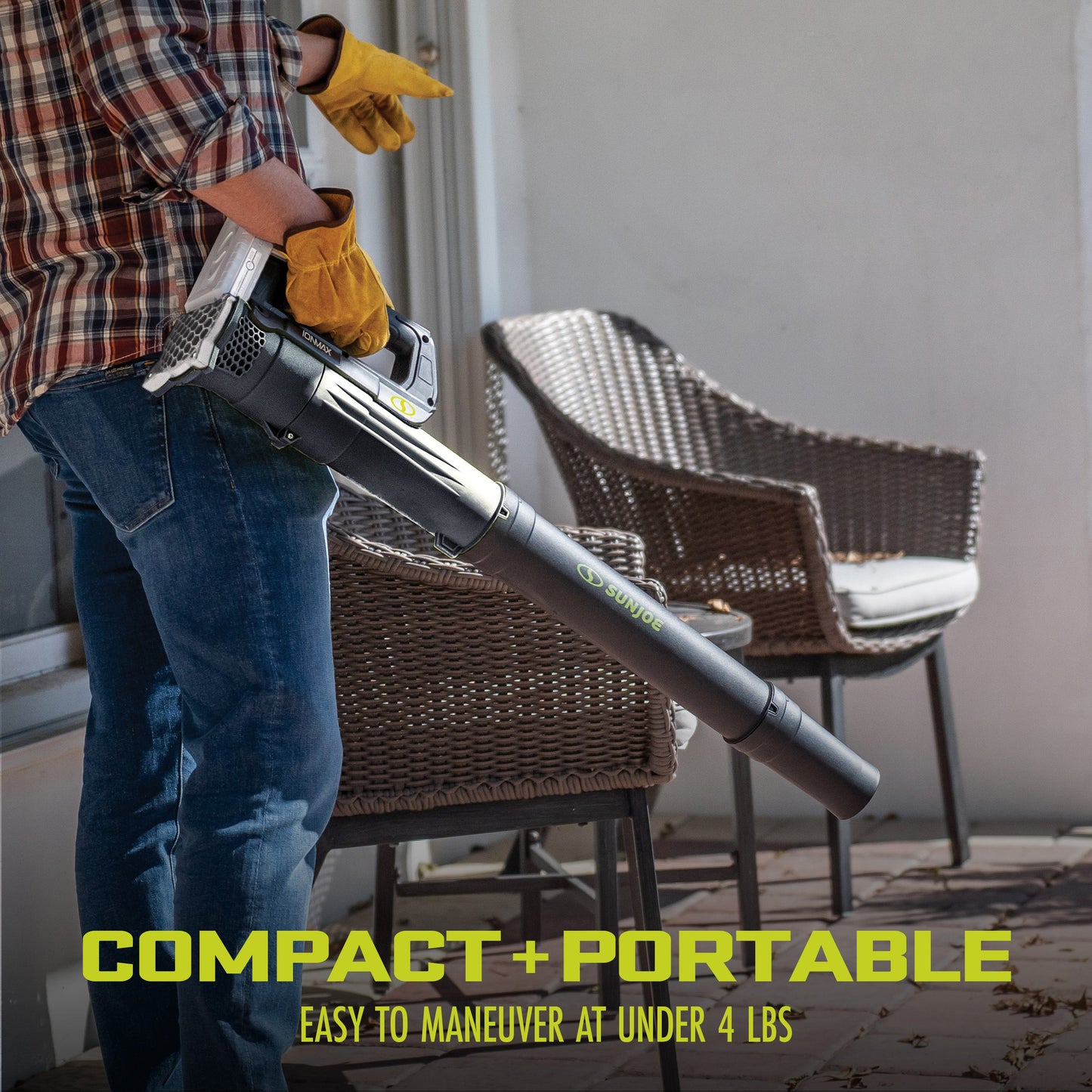Sun Joe IONMAX Cordless Leaf Blower, Grass and Hedge Trimmer Kit, 24V-GT4MAX-LTE — image 5