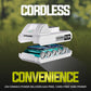 Sun Joe 10” Stringless Lawn Trimmer Charger SharperBlade, Green, 24V-SB10-LTE — image 8