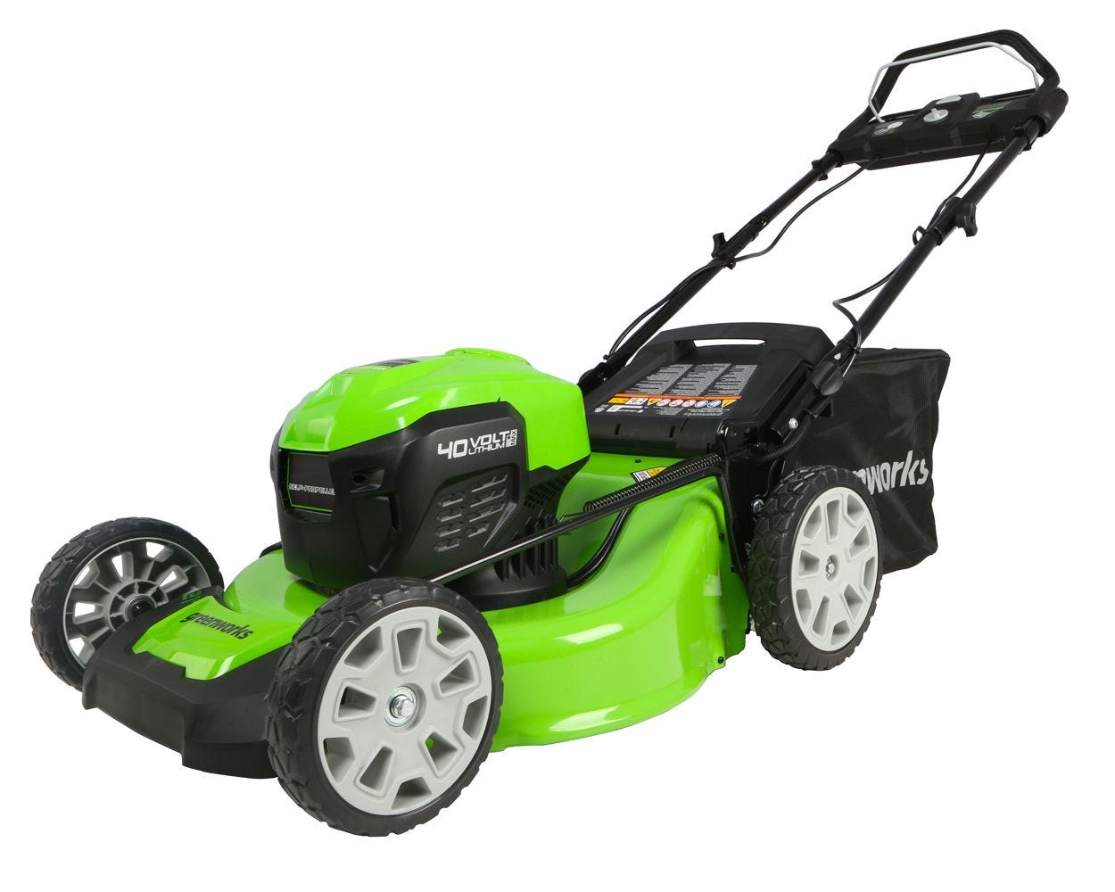 40V 21" Cordless Battery Self-Propelled Lawn Mower w/ (2) 4.0Ah USB Batteries & Charger - image 12