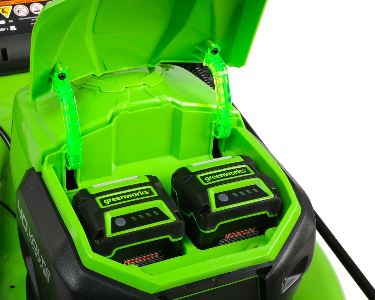 40V 21" Cordless Battery Self-Propelled Lawn Mower w/ (2) 4.0Ah USB Batteries & Charger - image 14