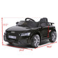 TOBBI 12V Electric Battery Powered Ride On Audi TT RS Toy Car for Kids, Black — image 4