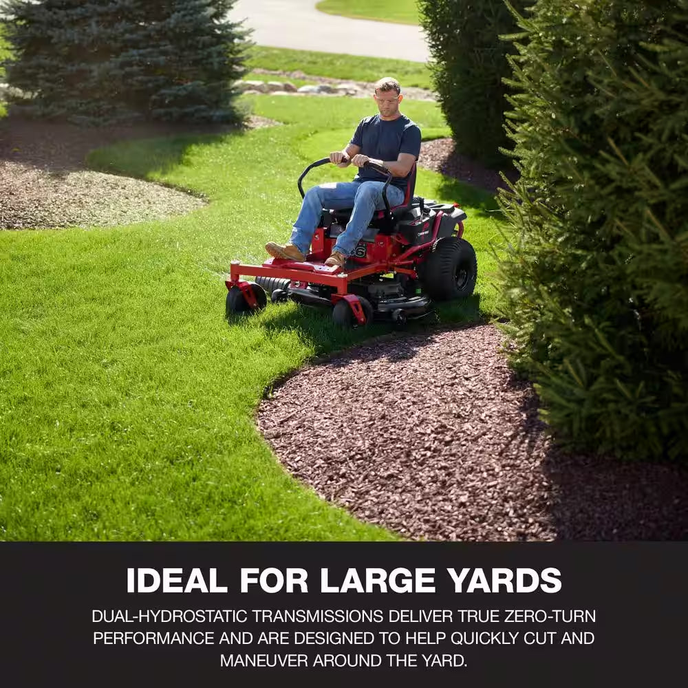 Mustang 54 In. 24 HP V-Twin Kohler 7000 Series Engine Dual Hydrostatic Drive Gas Zero Turn Riding Lawn Mower - image 13