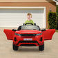 TOBBI 12V Kids Electric Battery Powered Licensed Land Rover Ride On Toy Car, Red — image 7