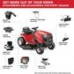 Pony 42 In. 15.5 HP Briggs and Stratton 7-Speed Manual Drive Gas Front Engine Riding Lawn Tractor - image 3