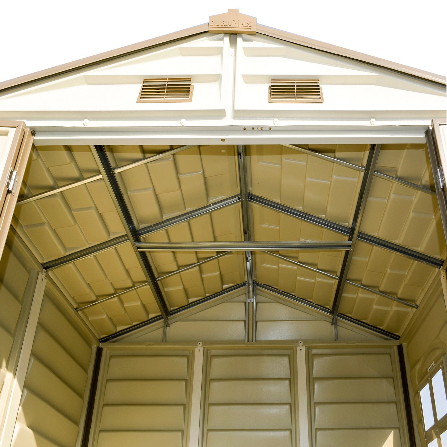 Duramax 4ft x 8ft Sidemate Vinyl Resin Outdoor Storage Shed - image 6