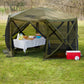 Clam Quick-Set Pavilion 12.5 x 12.5 Foot Portable Outdoor Canopy Shelter, Green — image 5