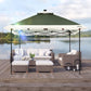 Suntime 12x12 Instant Pop Up Gazebo Solar Light Screen Canopy Tent Cover, Green — image 6