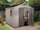 Keter Factor 8x8 Foot Large Resin Outdoor Shed - image 3