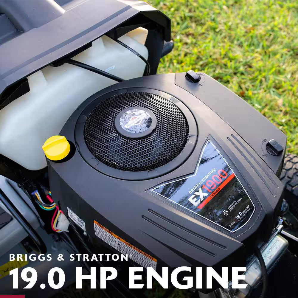 MT200 42 In. 19.0 HP 540Cc EX1900 Series Briggs and Stratton Engine Automatic Gas Riding Lawn Tractor Mower - image 6