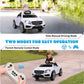 TOBBI 6 Volt Kids Electric Battery Powered Ride On Toy Mercedes Benz Car, White — image 4