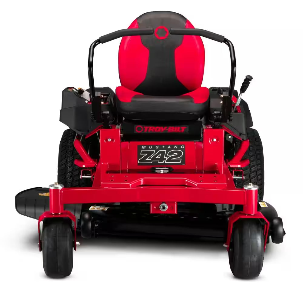 Mustang 42 In. 22 HP V-Twin Kohler 7000 Series Engine Dual Hydrostatic Drive Gas Zero Turn Riding Lawn Mower - image 12