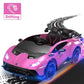 TOBBI 24 Volt Lamborghini Electric Car Toy with Remote Control Included, Pink — image 4