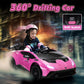 TOBBI 24 Volt Lamborghini Electric Car Toy with Remote Control Included, Pink — image 8