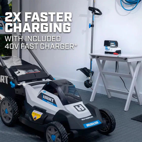 40V 20" Brushless Self-Propelled Electric Lawn Mower Kit - image 2