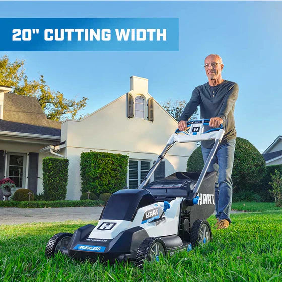 40V 20" Brushless Self-Propelled Electric Lawn Mower Kit - image 2