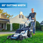 40V 20" Brushless Self-Propelled Electric Lawn Mower Kit - image 2