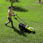 Sun Joe Mulching Walk Behind Lawn Mower, 11 Gallon Grass Catcher, 24V-X2-17LM — image 12