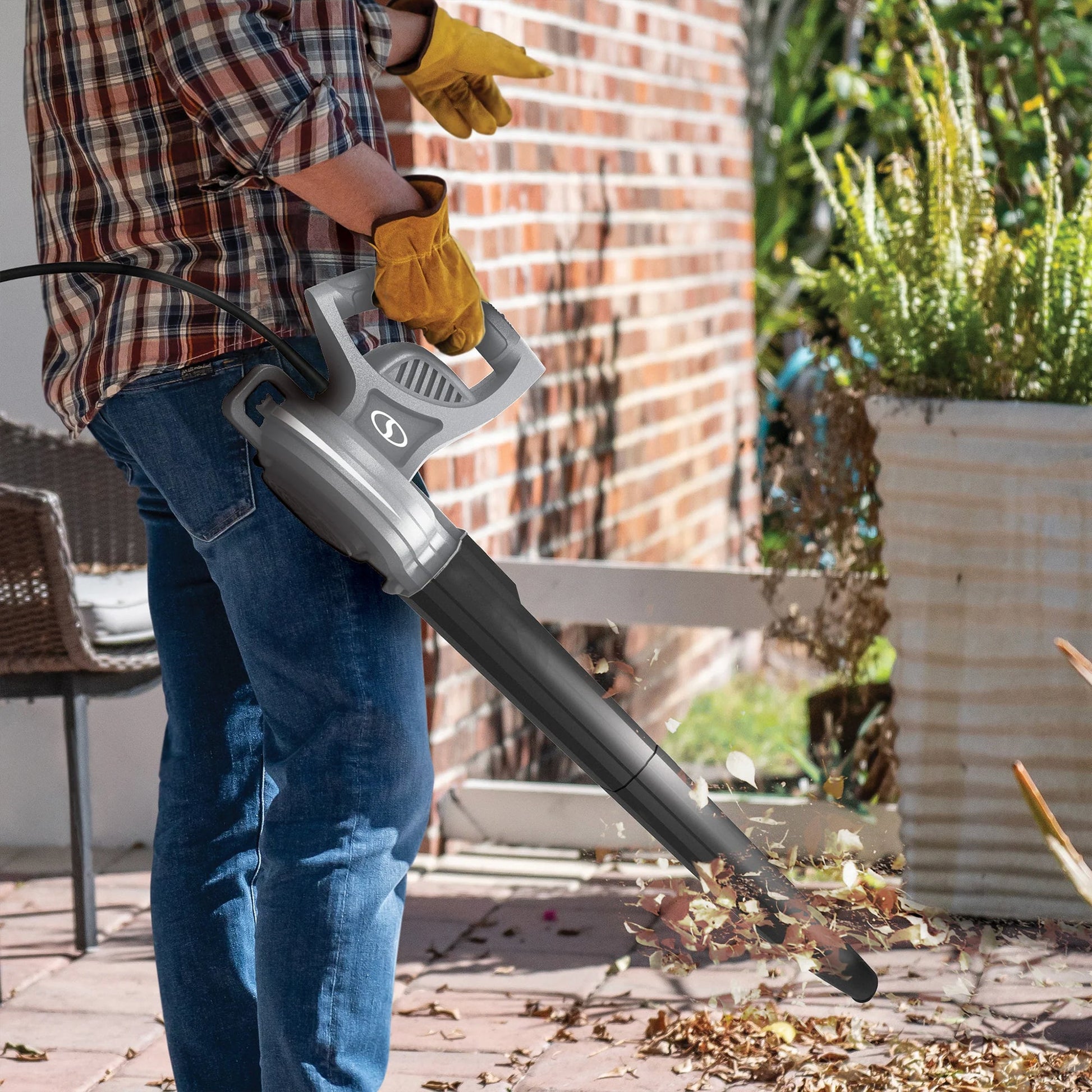 Sun Joe Electric All Purpose Leaf Blower, 6 Amp Motor, 155MPH Air Speed, SBJ597E — image 7
