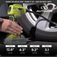 Sun Joe Auto Joe Portable Air Compressor Cordless Tire Inflate Pump, 24V-AJC-LTE — image 4