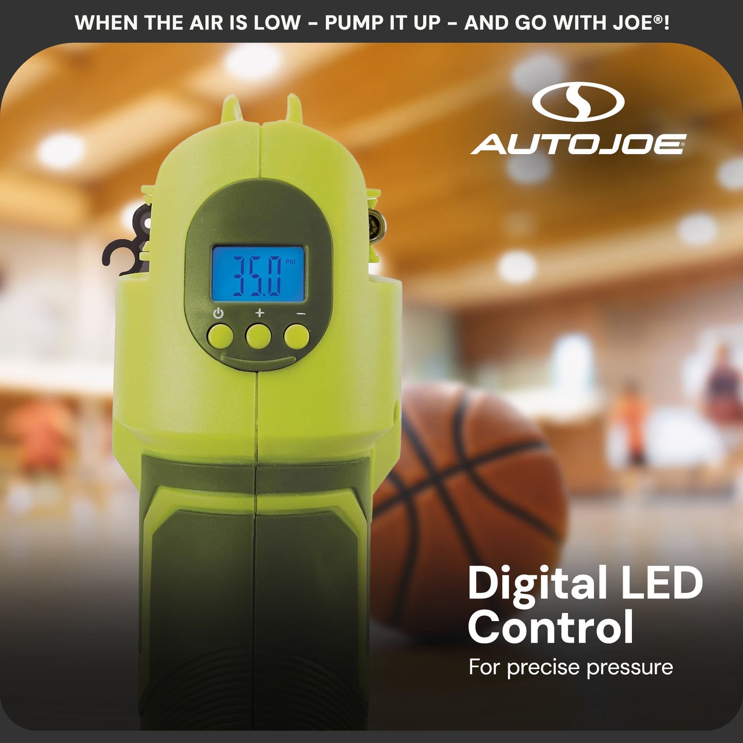 Sun Joe Auto Joe Portable Air Compressor Cordless Tire Inflate Pump, 24V-AJC-LTE — image 7