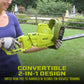 Sun Joe 19” Electric Pole Hedge Trimmer, Portable Dual Blade Tool SJH904E, Green — image 3
