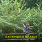 Sun Joe 19” Electric Pole Hedge Trimmer, Portable Dual Blade Tool SJH904E, Green — image 4