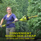 Sun Joe 19” Electric Pole Hedge Trimmer, Portable Dual Blade Tool SJH904E, Green — image 7