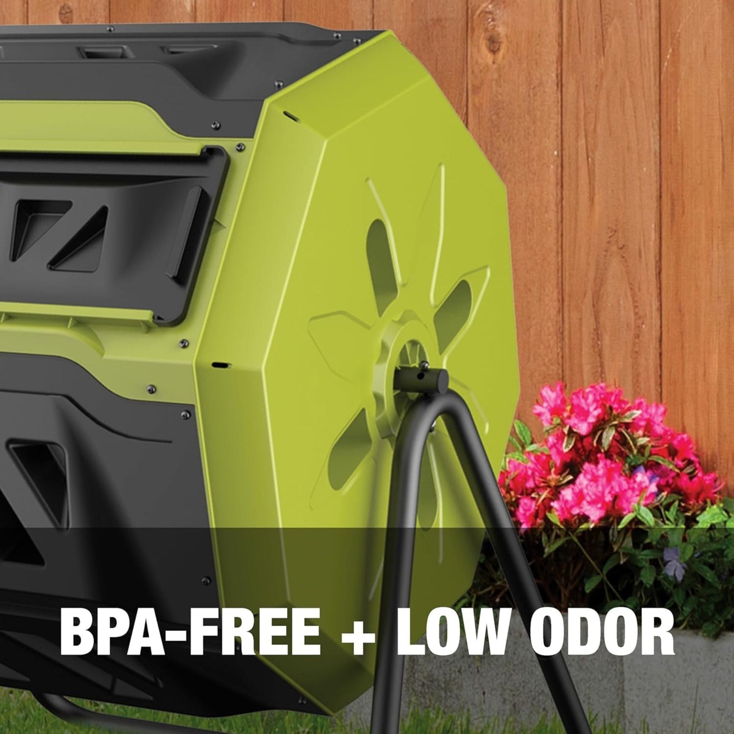 Sun Joe Dual Chamber Tumbling Composter, Advanced Aeration, 42 Gallon, SJ-CMPS1 — image 7