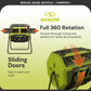 Sun Joe Dual Chamber Tumbling Composter, Advanced Aeration, 42 Gallon, SJ-CMPS1 — image 3
