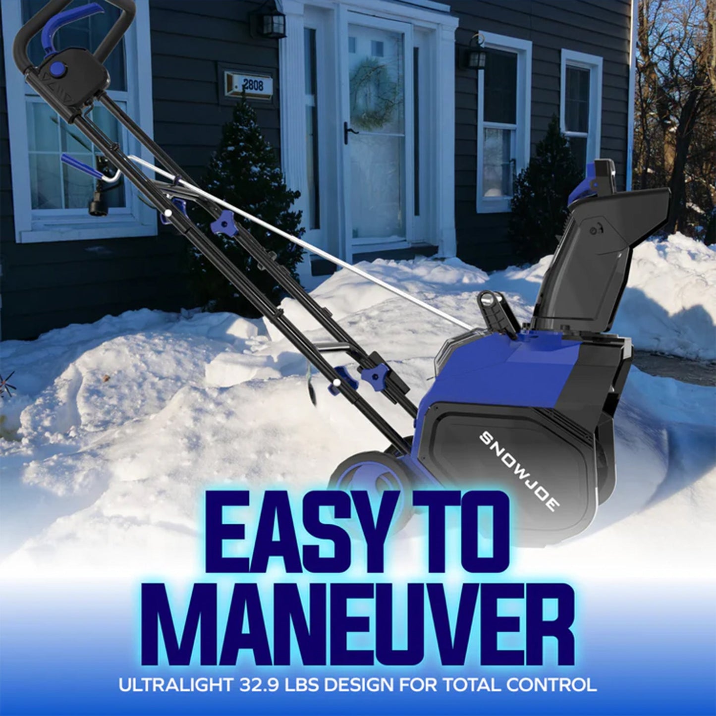 Snow Joe IONMAX 24V Cordless Snow Blower with Electric Engine, 24V-X2-SB18-GO — image 8