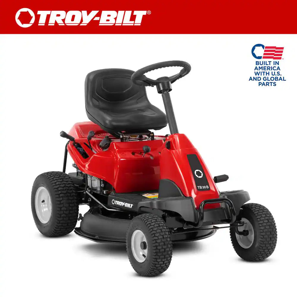 30 In. 10.5 HP Briggs and Stratton Engine 6-Speed Manual Drive Gas Rear Engine Riding Mower with Mulch Kit Included - image 8