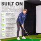 GolfBays SIMBOX Golf Simulator Enclosure – Premium Golf at Home Practice, Easy Setup, Various Sizes, Fabric with Durable Frame & Impact Screen - image 4